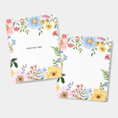 Créez votre propre badge floral (Avant & arrière)