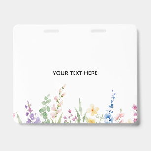 Créez Votre Propre Badge Floral