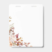 Créez Votre Propre Badge Floral (Arrière)