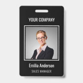 Créez votre propre badge photo et texte (Avant)