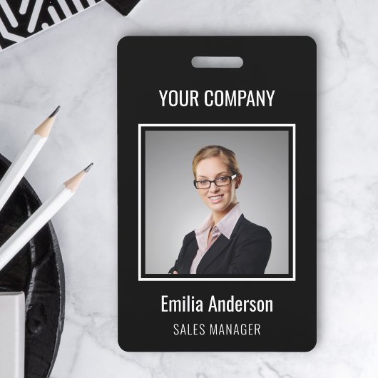 Créez votre propre badge photo et texte