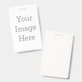 Badge Vertical (Recto et verso)