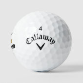 Créez Votre Propre Balle de Golf Thème Monogramme (Logo)