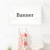 Créez votre propre bannière intérieure de 3' x 5' (En situation)