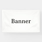 Créez votre propre bannière intérieure de 3' x 5' (Horizontal)