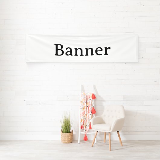 Créez votre propre bannière intérieure de 76 cm x (Insitu)