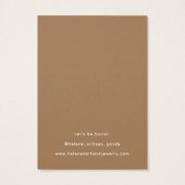 Créez votre propre Bijoux Eroing Cartes d'affichag (Dos)