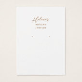 Créez votre propre Bijoux Eroing Cartes d'affichag (Devant)