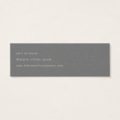 Créez votre propre Bijoux Eroing Cartes d'affichag (Dos)