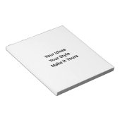 Créez votre propre bloc-notes 5,5" x 6" (Incliné)