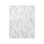 Créez votre propre Bloc-notes personnalisé - 40 pa (Tourné)