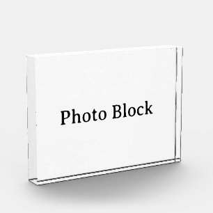 Créez Votre Propre Bloc Photo Horizontal 5" x 7" S