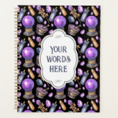 Créez Votre Propre Boule Cyrstal Purple (Devant)