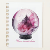 Créez votre propre boule de cristal rose (Devant)