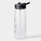 Custom Water Bottle Style: CamelBak Eddy, Size: Bouteille d'eau (739.34 ml), Color: Clair (Gauche)