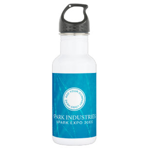 Créez votre propre bouteille d'eau de don d'entrep