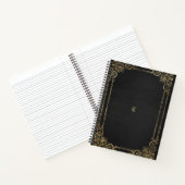 Créez Votre Propre Cahier Noir Doré (Intérieur)