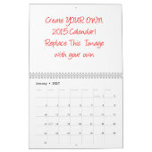 Créez votre propre calendrier 2015 (Jan 2027)