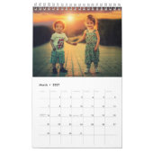Créez votre propre calendrier de l'année photo de (Mar 2027)