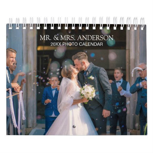 Créez votre propre calendrier Mariage Photos 2025 (Protection)