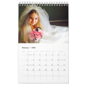 Créez votre propre calendrier Mariage Photos 2025 (Feb 2026)