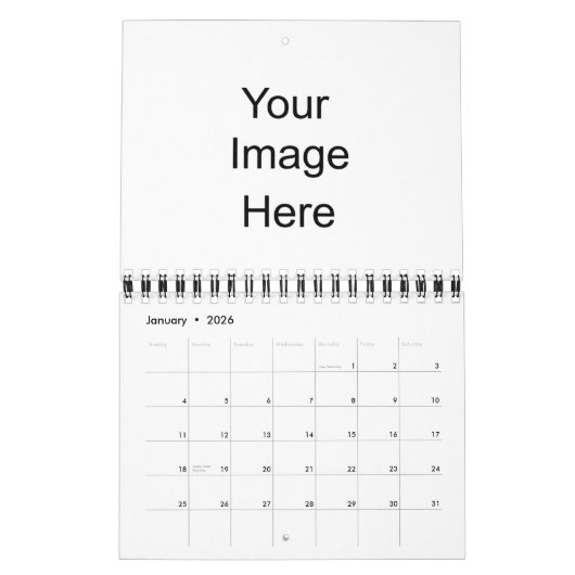 Créez votre propre calendrier unique Petit (Jan 2026)