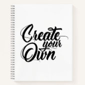 Créez votre propre Carnet de carnet de notes (Devant)