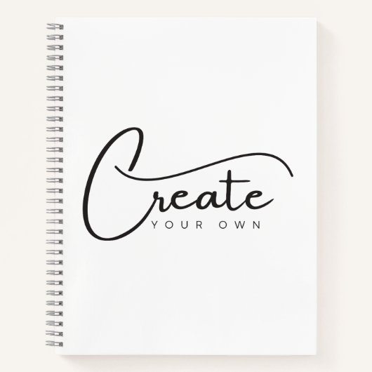 Créez votre propre Carnet de carnet de notes (Devant)