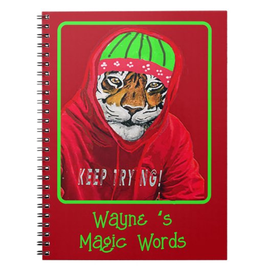 Créez votre propre Carnet de tigre magique (Devant)