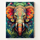 Créez votre propre Carnet d'éléphants de la jungle (Dos)