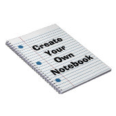 Créez votre propre carnet mignon de papier d'école (Côté Droit)