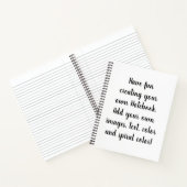 Créez votre propre Carnet personnel personnalisabl (Intérieur)