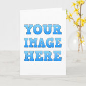 Créez votre propre carte (Fleur jaune)