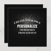 Créez votre propre carte - Créez votre propre cart (Devant / Derrière)