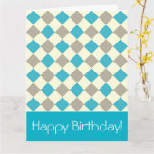 Créez votre propre carte d'anniversaire (Fleur jaune)