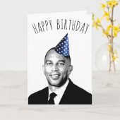 Créez votre propre carte d'anniversaire de Hakeem (Fleur jaune)