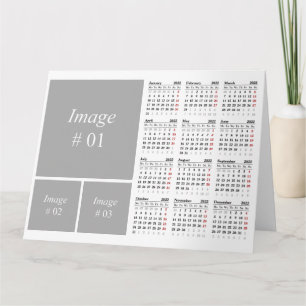 Créez votre propre carte de calendrier 2022