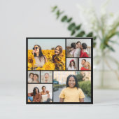 Créez votre propre carte de collage photo personna (Debout devant)