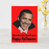 Créez votre propre carte de Halloween : Baracula (Fleur jaune)