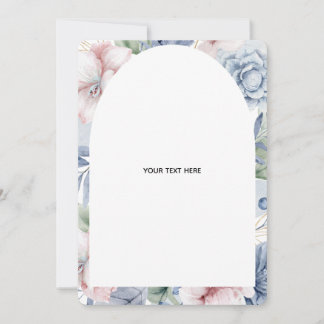 Créez votre propre carte de remerciement florale p