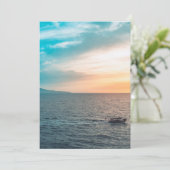 Créez Votre Propre Carte de Remerciement Plate ave (Debout devant)