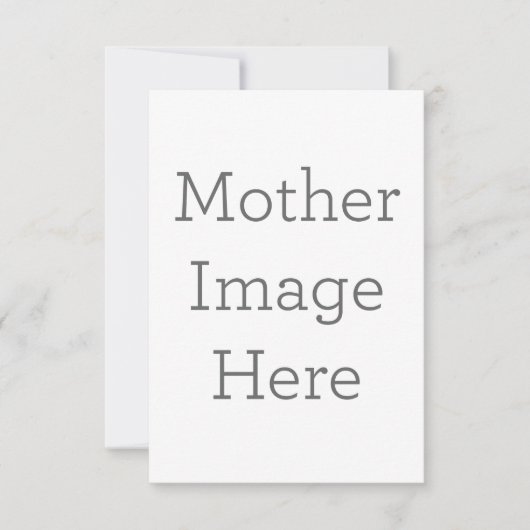 Carte de remerciements simple 8.9 cm x 12.7 cm (Devant)