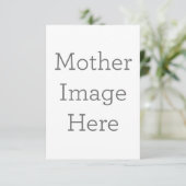 Carte de remerciements simple 8.9 cm x 12.7 cm (Debout devant)