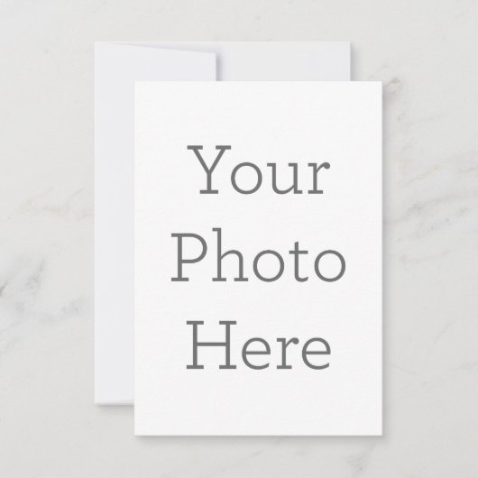 Carte de remerciements simple 8.9 cm x 12.7 cm (Devant)