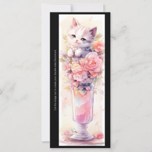 Créez votre propre carte de signet de chaton avec