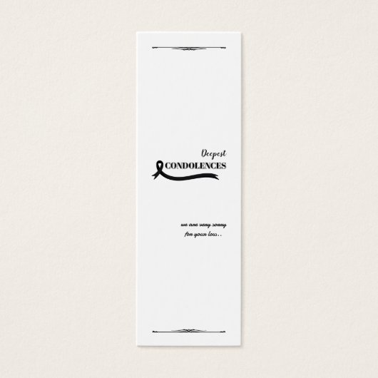 Créez votre propre carte de sympathie simple 3,0" (Devant)