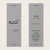 Créez Votre Propre Carte de Sympathie Simple 3,0" (Devant & derrière)