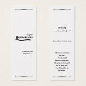 Créez votre propre carte de sympathie simple 3,0" (Devant & derrière)