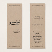 Créez votre propre carte de sympathie simple 3,0" (Devant & derrière)