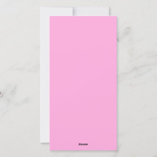 créez votre propre carte de vacances à plat imprim (Dos)